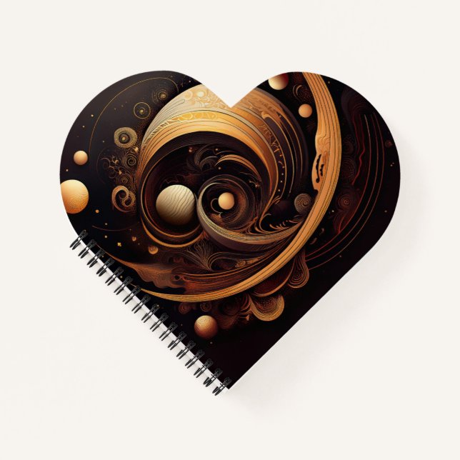 Abstract Mars Notebook (Front)
