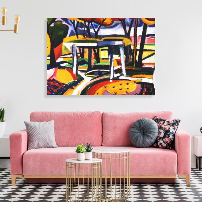 Abstract Mastery for Modern Spaces - Décor Slav Canvas Print (Insitu(LivingRoom))