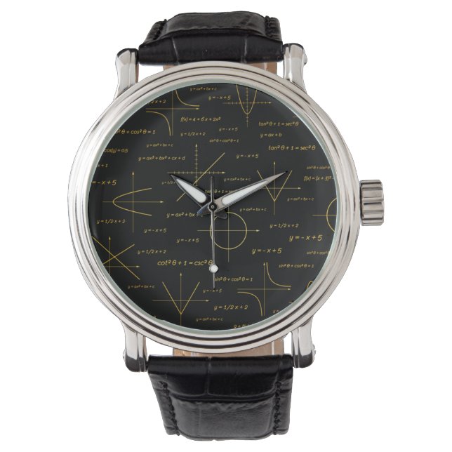 abstract math pattern watch (Front)