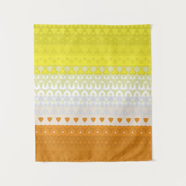 Abstract Maverique  Pride Flag  Tapestry (Front)