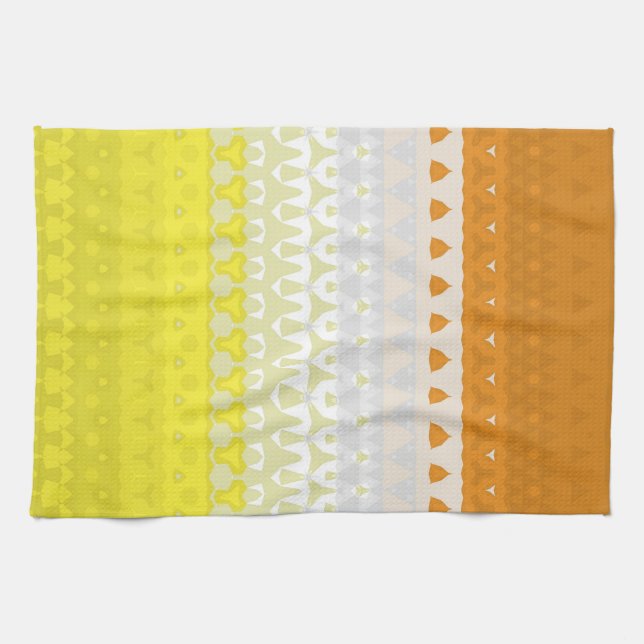 Abstract Maverique  Pride Flag Tea Towel (Horizontal)