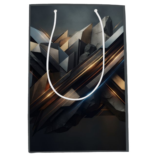 Abstract  medium gift bag (Front)