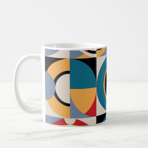 Abstract Memphis: Geometric Vintage Style. Coffee Mug