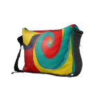 Abstract Messenger Bag