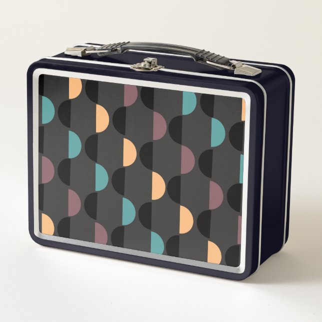Abstract Metal Lunch Box (Front)