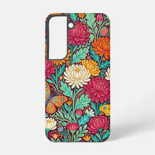 Abstract Mexican Chrysanthemum Samsung Cases