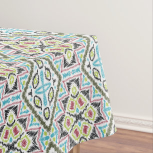 Abstract mexican tribal retro african ethno tradit tablecloth