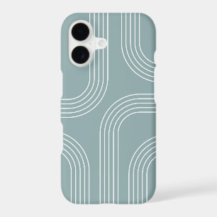 Abstract Mid Century style line art