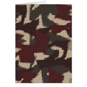 Abstract Military Camouflage Pattern
