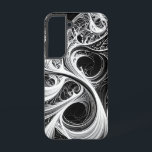Abstract Mind Network Phone Case<br><div class="desc">Wrap your phone in complex artistry with this Abstract Mind Network phone case. Featuring intricate swirling organic forms in striking black and white, this design evokes the depth of a complex mind or a futuristic network structure. The detailed lines create a sense of dynamic movement and energy, transforming your device...</div>
