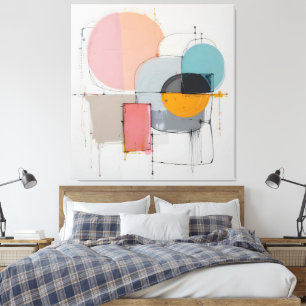 abstract - minimalist  canvas print