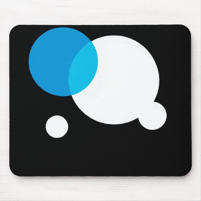 Abstract Minimalist Design Mouse Mat (Front)