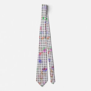 Abstract Minimalist Watercolour Weave Tie