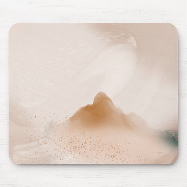 Abstract Misty Mountain Peak Mouse Mat (Front)