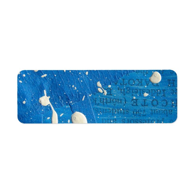 Abstract Mixed Media Painting (Front)