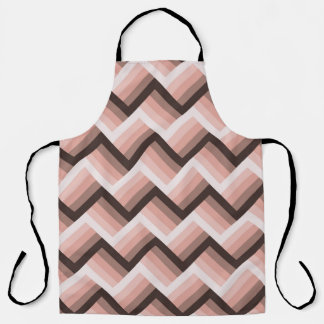 Abstract Modern 3D Stripe Seamless Apron