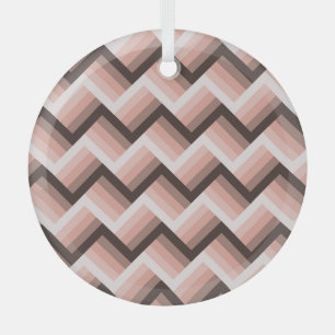 Abstract Modern 3D Stripe Seamless Glass Tree Decoration