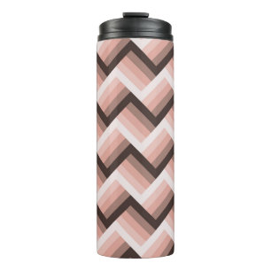 Abstract Modern 3D Stripe Seamless Thermal Tumbler