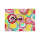 Abstract Modern Art Circle Painting Personalised