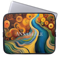 Abstract Modern Art Colour Swirls