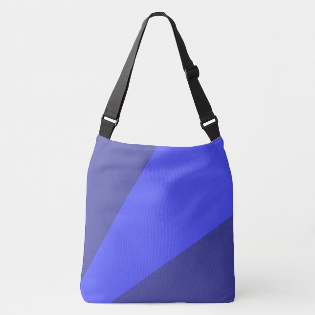 abstract modern art crossbody bag (Front)