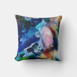 Abstract modern art cushion