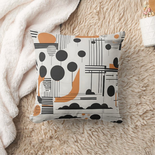 Abstract modern art cushion (Blanket)