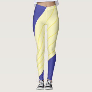abstract modern art leggings
