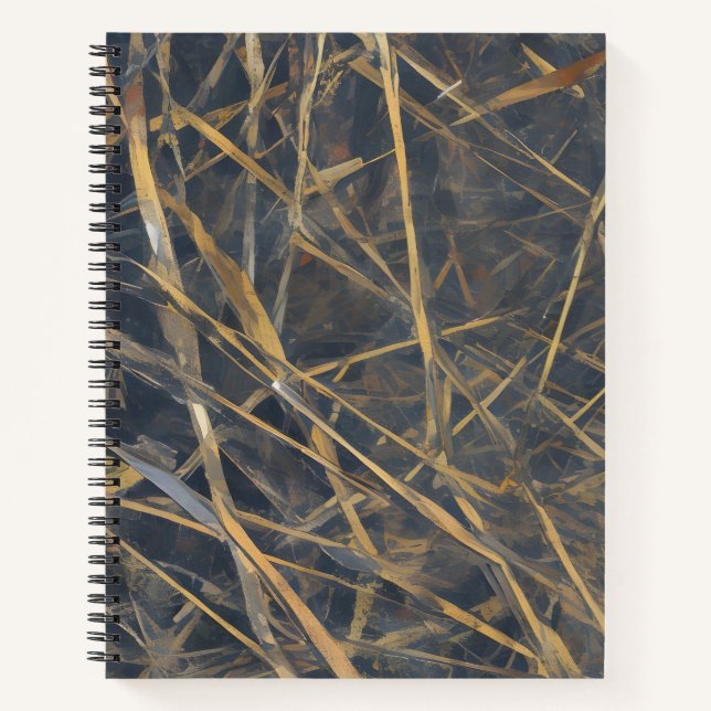 Abstract modern art pattern notebook (Front)