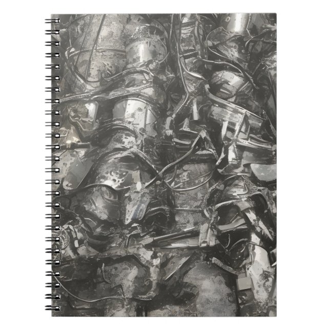 Abstract modern art pattern notebook (Front)