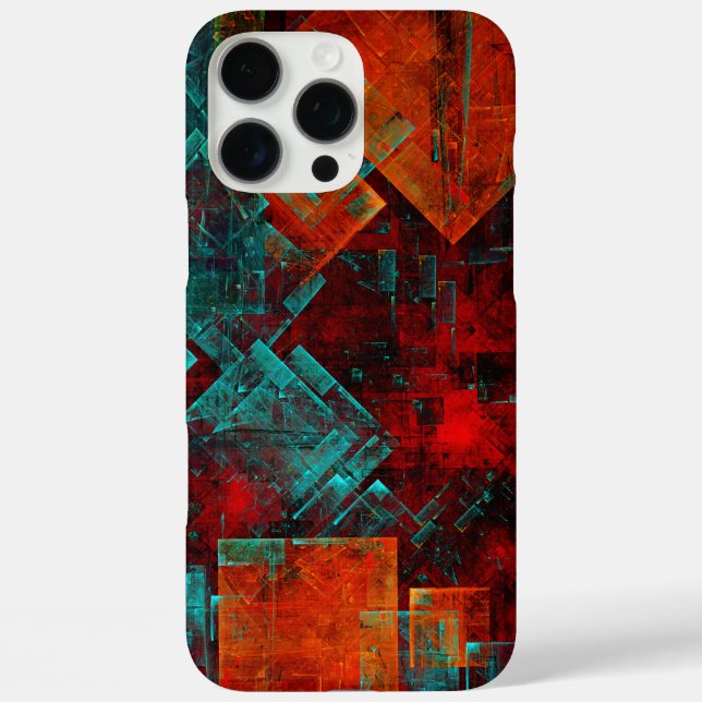 Abstract Modern Colourful Cool Artistic Pattern Case-Mate iPhone Case (Back)