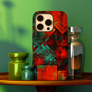 Abstract Modern Colourful Cool Artistic Pattern iPhone 16 Pro Case