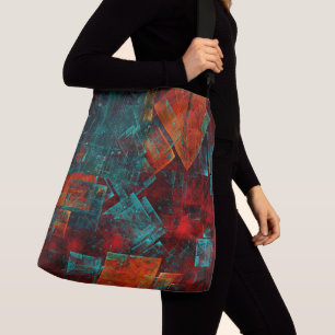Abstract Modern Colourful Cool Artistic Pattern Crossbody Bag