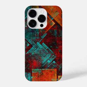 Abstract Modern Colourful Cool Artistic Pattern iPhone 14 Pro Case