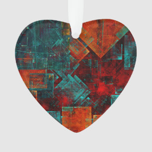 Abstract Modern Colourful Cool Artistic Pattern Ornament