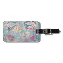 Abstract Modern Colourful "Fancy" Luggage Tag