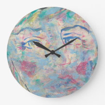 Abstract Modern Colourful "Fancy" Wall Clock