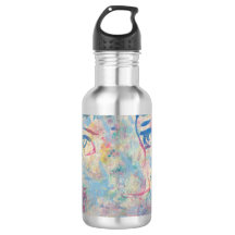 Abstract Modern Colourful "Fancy" Water Bottle