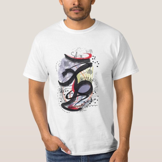 Abstract modern contemporary T-Shirt (Front)