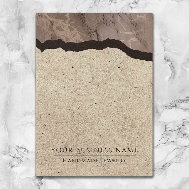 Abstract Modern Earring Display Cards (Creator Uploaded)