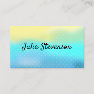 Abstract, modern, elegant business card