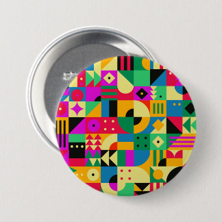 Abstract Modern Garden 7.5 Cm Round Badge