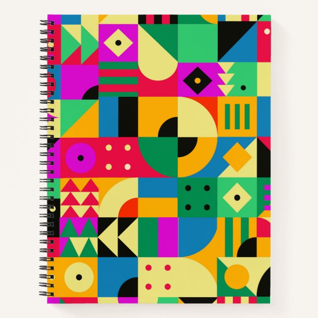 Abstract Modern Garden Notebook (Front)