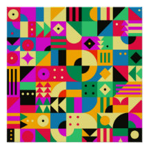 Abstract Modern Garden