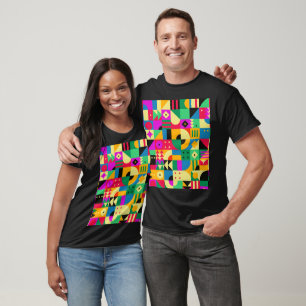 Abstract Modern Garden T-Shirt
