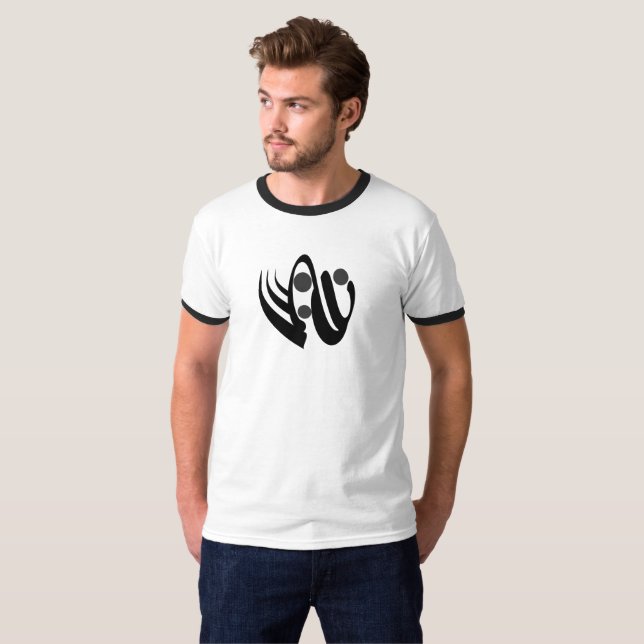 Abstract modern geometric art T-Shirt (Front Full)
