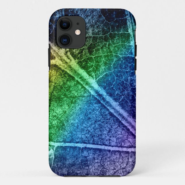 Abstract Modern Leaf Pastel #2 Case-Mate iPhone Case (Back)