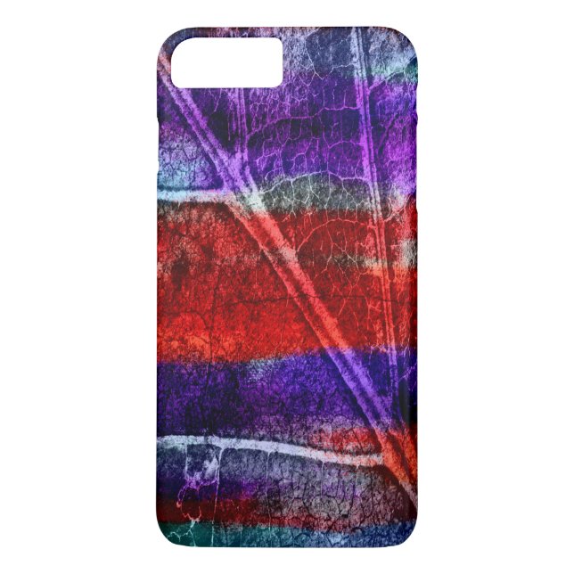 Abstract Modern Leaf Pastel Case-Mate iPhone Case (Back)