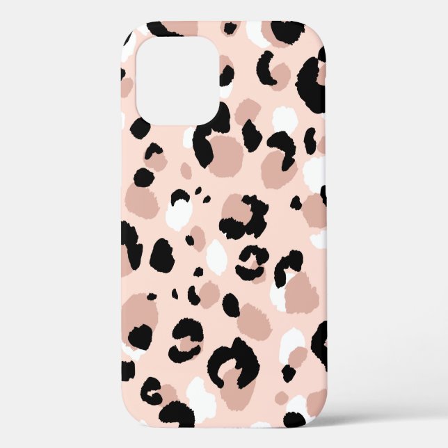 Abstract modern leopard seamless pattern. Animals  Case-Mate iPhone Case (Back)