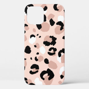 Abstract modern leopard seamless pattern. Animals  iPhone 12 Case